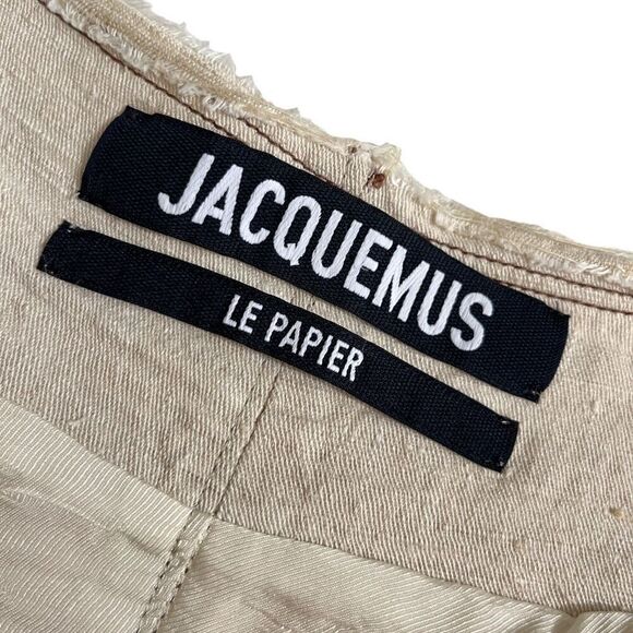 JACQUEMUS La Veste Camargue‎ in Light Beige - Picture 8 of 15